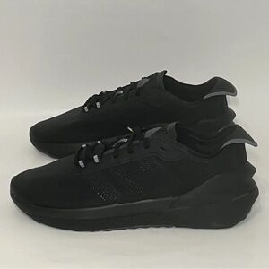 Adidas Avryn Core Black Carbon' Mesh Running Sneaker Shoes
